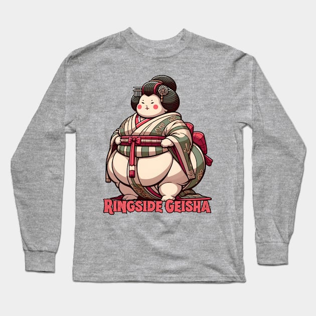 Sumo geisha Long Sleeve T-Shirt by Japanese Fever